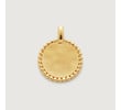 Gold Vermeil Deia Beaded Pendant Charm - Monica Vinader