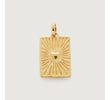 Gold Vermeil Talisman Heart Pendant - Monica Vinader