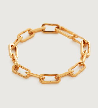 Gold Vermeil Alta Capture Charm Bracelet - Gold Vermeil Alta Capture Charm Bracelet - Monica Vinader