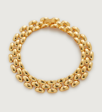 Gold Vermeil Doina Heirloom Bracelet - Monica Vinader