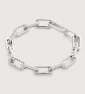 Sterling Silver Alta Capture Charm Bracelet - Monica Vinader