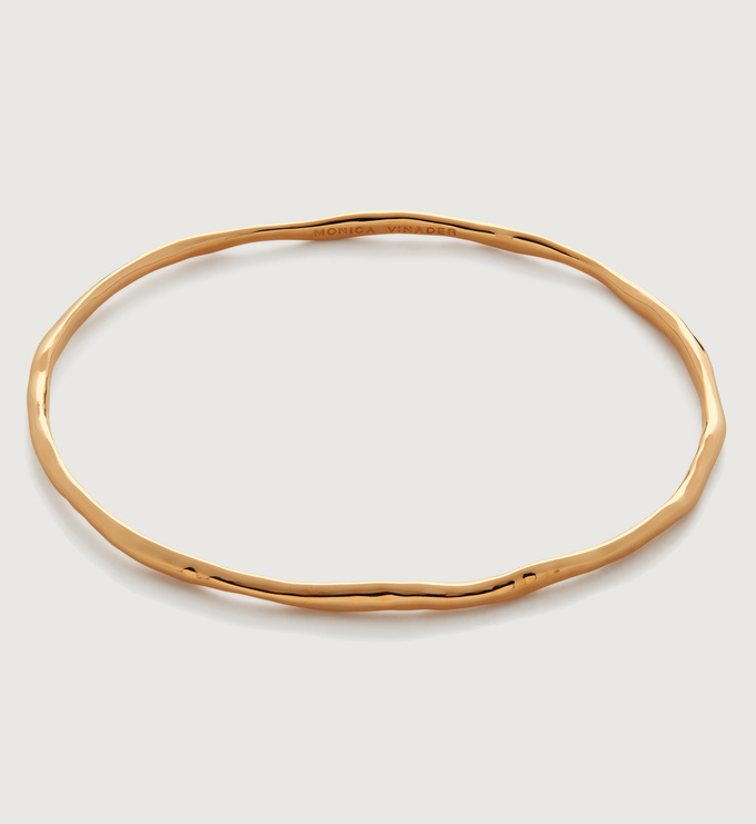 Gold Vermeil Siren Muse Bangle - Monica Vinader