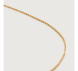 Gold Vermeil Fine Chain Necklace Adjustable 61cm/24" - Monica Vinader