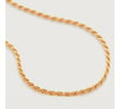 Gold Vermeil Rope Chain Necklace 41-46cm/16-18" - Monica Vinader