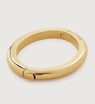 Gold Vermeil Kate Young Bangle - Monica Vinader