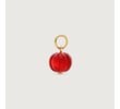 Gold Vermeil Lantern Gemstone Pendant Charm - Lantern Gemstone Pendant Charm - Red Onyx - Monica Vinader