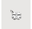 Sterling Silver Clover Pendant Charm - Monica Vinader