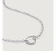 Sterling Silver Capture Chain Necklace 48cm/19' - Monica Vinader